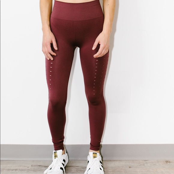 Varley Becky Tight In Windsor Wine SZ XXS new - Picture 4 of 8